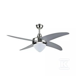Wentylator sufitowy V-TAC 107cm 15W LED CCT pilot VT-6043-4 1500lm