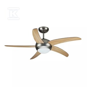 Wentylator sufitowy V-TAC 132cm 2xE27 pilot VT-6053-5