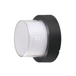 Oprawa V-TAC 12W LED IP65 czarny okrągły VT-828 3000K 900lm