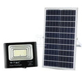 Naświetlacz LED solarny V-TAC 35W czarny IP65 pilot timer VT-100W 6000K 2450lm