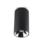 Oprawa Sufitowa V-TAC GU10 Okrągła Natynkowa Tuba Czarny+Różowe Złoto 80x140mm VT-882RD-RG 3 Lata Gwarancji