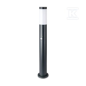Słupek ogrodowy V-TAC 80CM szary czujnik ruchu E27 VT-838-80