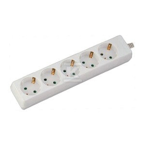 Przedłużacz 5 gniazd V-TAC (3G 1.5MM2 X 1.5M) biały VT-1105