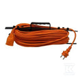 Przedłużacz ogrodowy V-TAC 30M 16A IP44 z uchwytem do zwijania i klapką VT-3002-30