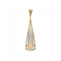 Drewniana lampa podłogowa V-TAC rattan E27 94cm VT-3100 5 lat gwarancji