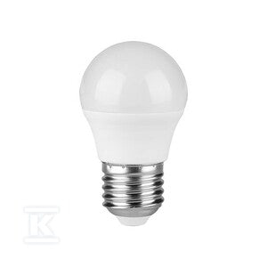 Żarówka LED V-TAC SAMSUNG CHIP 6,5W E27 kulka G45 VT-290 3000K 600lm 5 lat gwarancji