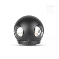 Kinkiet ścienny V-TAC 4W LED czarny okrągły IP65 VT-834-B 3000K 428lm