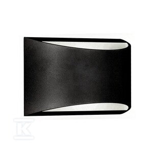 Kinkiet ścienny V-TAC 9W LED góra dół BRIDGELUX CHIP czarny IP54 VT-815 4000K 1280lm