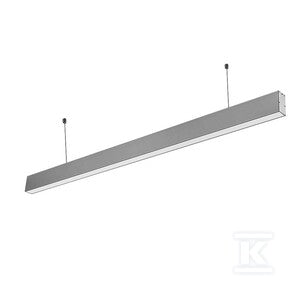 Oprawa V-TAC LED linear SAMSUNG CHIP 40W do łączenia zwieszana szara 120cm VT-7-40 4000K 3300lm 5 lat gwarancji