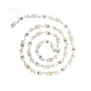 Taśma LED V-TAC S-shape zig zag do zakrętów SMD2835 300LED 12V IP20 VT-2835-5 3000K 420lm