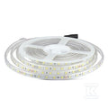 Taśma LED V-TAC SMD5050 300LED 24V IP65 rękaw 10W/m VT-5050 60-IP65 3000K 830lm