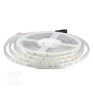 Taśma LED V-TAC SMD5050 300LED 24V IP65 rękaw 10W/m VT-5050 4000K 830lm