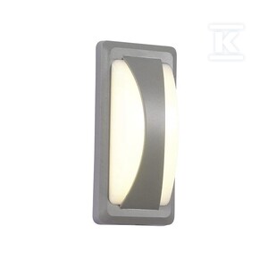 Oprawa ścienna V-TAC 12W LED szara IP65 VT-8058 3000K 1160lm