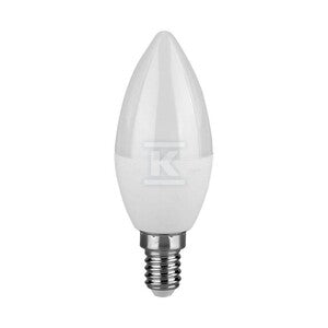 Żarówka LED V-TAC 4,5W E14 świeczka (opak. 3szt) VT-2076 4000K 470lm