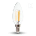 Żarówka LED V-TAC V-TAC 6W filament E14 świeczka VT-2127 6400K 600lm
