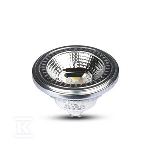 Żarówka LED V-TAC AR111 12W GU10 40st COB ściemnialna VT-1112 6400K 1301lm