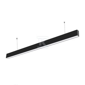 Oprawa V-TAC LED linear SAMSUNG CHIP 40W do łączenia zwieszana czarna 120cm VT-7-40-B 6500K 3270lm 5 lat gwarancji