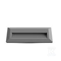 Oprawa schodowa 3W LED V-TAC szara prostokąt 230V IP65 VT-1162 4000K 110lm