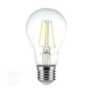 Żarówka LED V-TAC 8W filament E27 A65 ściemnialna VT-2288D 3000K 720lm