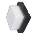Oprawa V-TAC 12W LED IP65 czarny kwadrat VT-828 4000K 1280lm