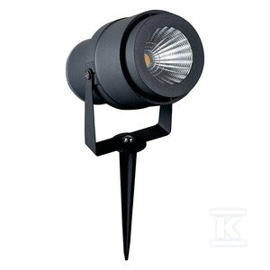 Oprawa gruntowa ogrodowa wbijana LED V-TAC 12W szara VT-857-G 4000K 930lm