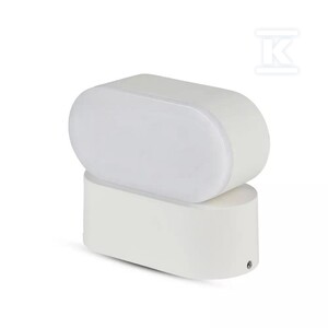 Kinkiet ścienny V-TAC 6W LED biały IP65 obrotowy 350st VT-816 3000K 722lm