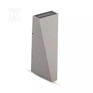 Kinkiet ścienny V-TAC 4W LED szary IP65 VT-826-G 3000K 450lm