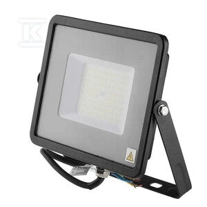 Naświetlacz LED V-TAC 50W SAMSUNG CHIP slim czarny VT-56 4000K 5750lm 5 lat gwarancji