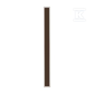 Oprawa ścienna elewacyjna LED linia V-TAC 17W IP65 brąz corten 63cm VT-11117-C 3000K 2160lm