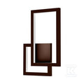Kinkiet ścienny LED V-TAC 20W brąz corten VT-11120-C 4000K 2660lm