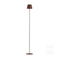 Lampa podłogowa V-TAC 4W LED brąz corten IP54 ładowalna VT-7544-C 3000K 300lm