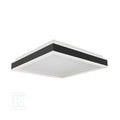 Plafon V-TAC 38W LED triac 3w1 czarny kwadrat 40x40cm VT-7757-B 4000K 4000lm