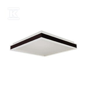 Plafon V-TAC 48W LED triac 3w1 czarny kwadrat 50x50cm VT-7758 4000K 4480lm