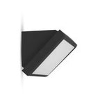 Oprawa Ścienna V-TAC 12W LED Ukośna Czarna IP65 VT-8054 6400K 1250lm