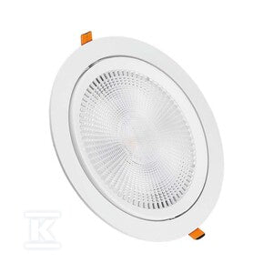 Oprawa V-TAC LED downlight SAMSUNG CHIP 30W ruchoma VT-2-30 4000K 2970lm 5 lat gwarancji