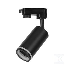 Oprawa GU10 V-TAC szynosystem 3F czarna VT-11016-B