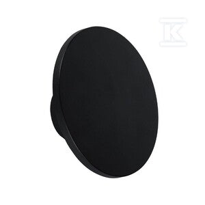 Oprawa ścienna kinkiet 12W V-TAC czarny okrągły IP65 VT-8612B-RD 4000K 1400lm