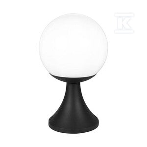 Oprawa ogrodowa kula V-TAC E27 słupek 33cm czarny MAT VT-1230 3 lata gwarancji