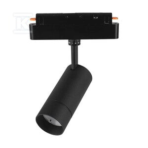 Oprawa projektor szynosystem smart 48V V-TAC 8W LED CCT 27st smart WI-FI tracklight czarna VT-908D 2700K-6400K 700lm 3 lata gwarancji