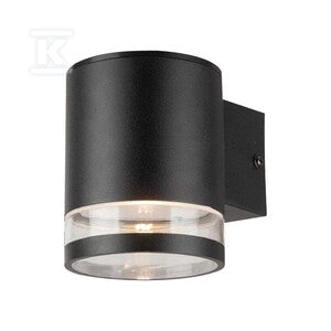 Kinkiet ogrodowy ścienny solarny V-TAC 1W LED czarny IP54 VT-1139 3000K 70lm 3 lata gwarancji
