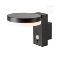 Kinkiet ogrodowy ścienny solarny V-TAC 5.5W LED czujnik ruchu okrągły IP54 VT-1147 3000K 220lm 3 lata gwarancji