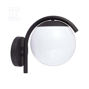 Oprawa ogrodowa kula V-TAC E27 kinkiet czarny MAT VT-1150 3 lata gwarancji
