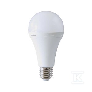 Żarówka awaryjna LED V-TAC 12W A80 E27 3-4,5h VT-51012 4000K 960lm