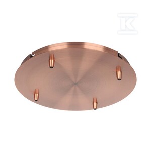 Rozeta sufitowa poczwórna V-TAC 300x25mm miedź