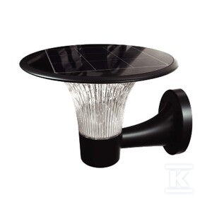 Kinkiet ogrodowy solarny V-TAC 15W LED IP65 czujnik ruchu CCT czarny VT-425 6000K+4000K 1900lm 3 lata gwarancji