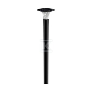 Słupek ogrodowy solarny V-TAC 15W LED IP65 czujnik ruchu CCT czarny 88cm VT-413 6000K+4000K 2200lm 3 lata gwarancji