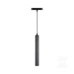Oprawa zwieszana szynosystem magnetyczny 48V V-TAC 15W LED 30st czarna VT-4214 3000K 1600lm 3 lata gwarancji