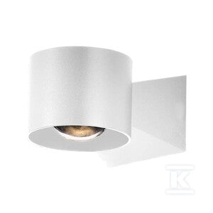 Oprawa ścienna V-TAC 5W kinkiet góra dół biały IP65 VT-1179 3000K 465lm