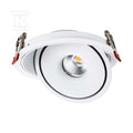 Oprawa V-TAC LED uchylny downlight 30W LED COB CRI90+CCT biała VT-2532 3000K-4000K-6400K 2500lm