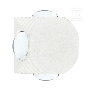 Oprawa ścienna góra dół V-TAC 4W LED IP54 biała VT-2544 3000K 390lm